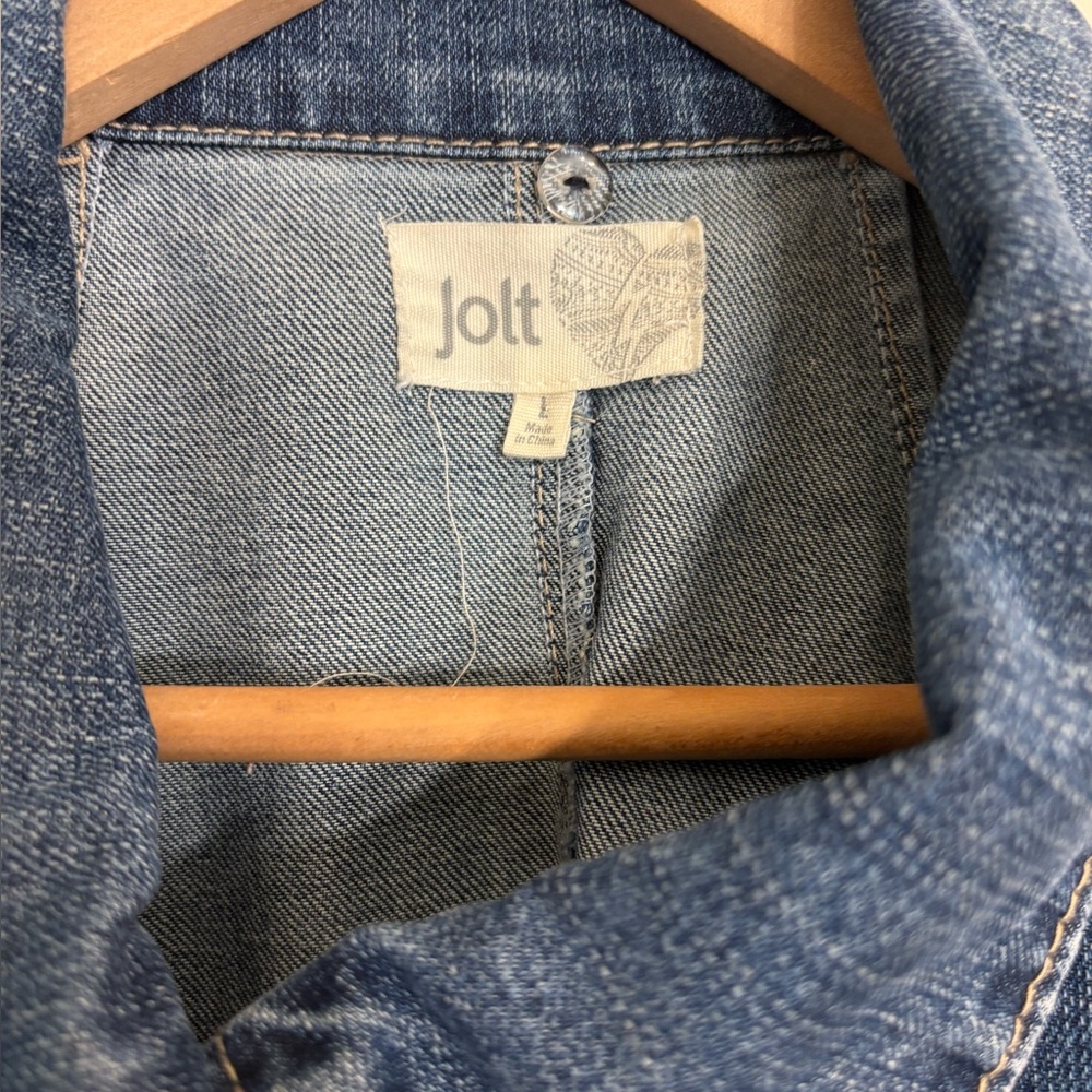 Jolt unique structure Jean jacket - image 2